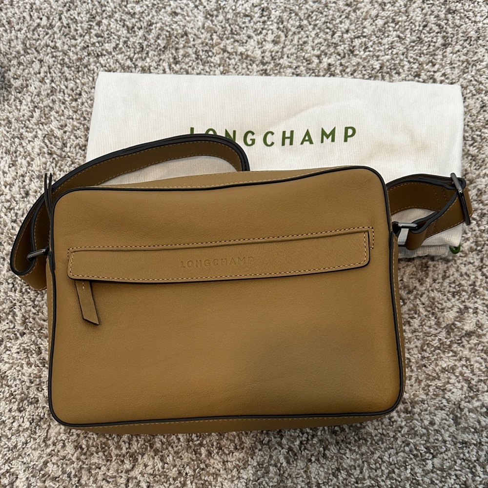 Longchamp Brown Messenger Bag